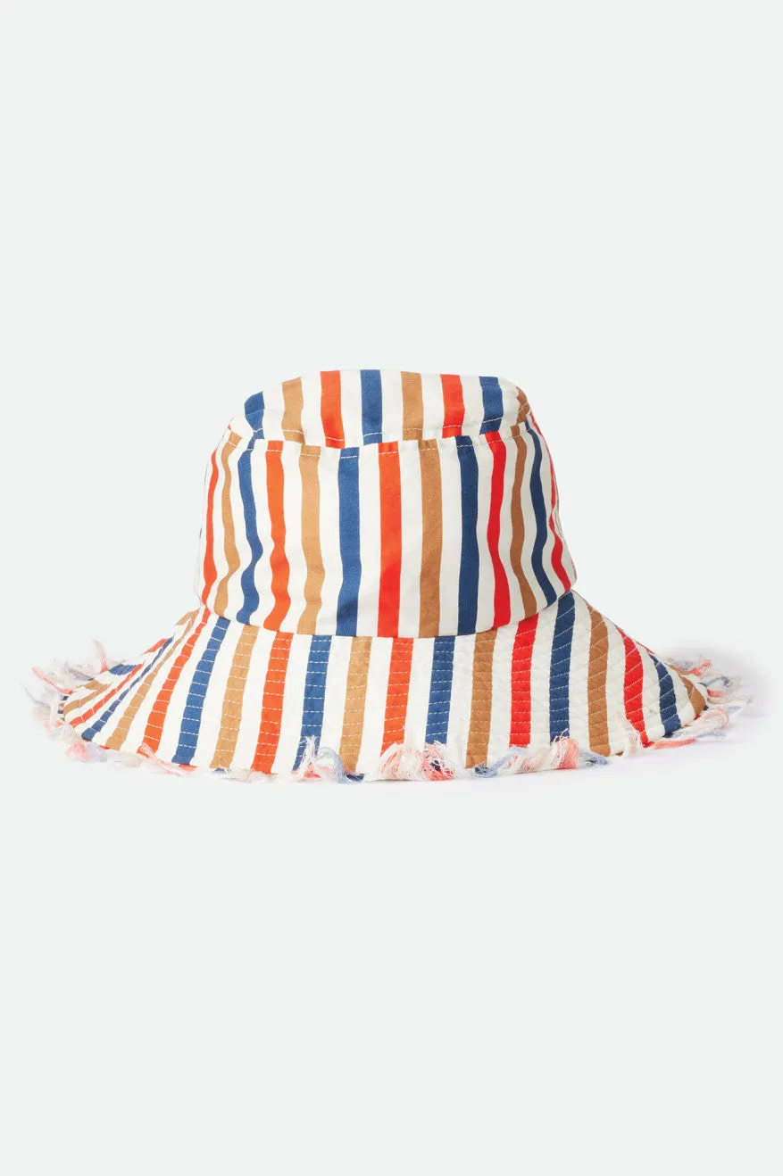 Lisbon Packable Bucket Hat - Multi Stripe