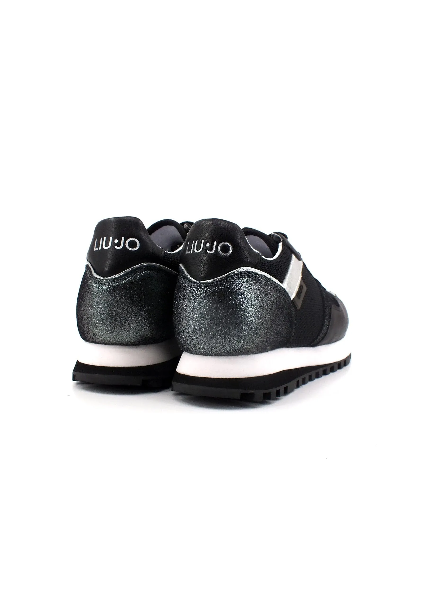 LIU JO Wonder 01 Sneaker Donna Black BF3001PX340