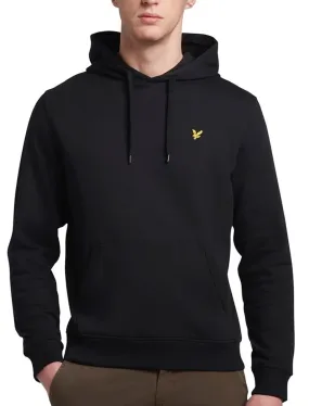 Lyle & Scott Core Plain Hooded Sweatshirts Black