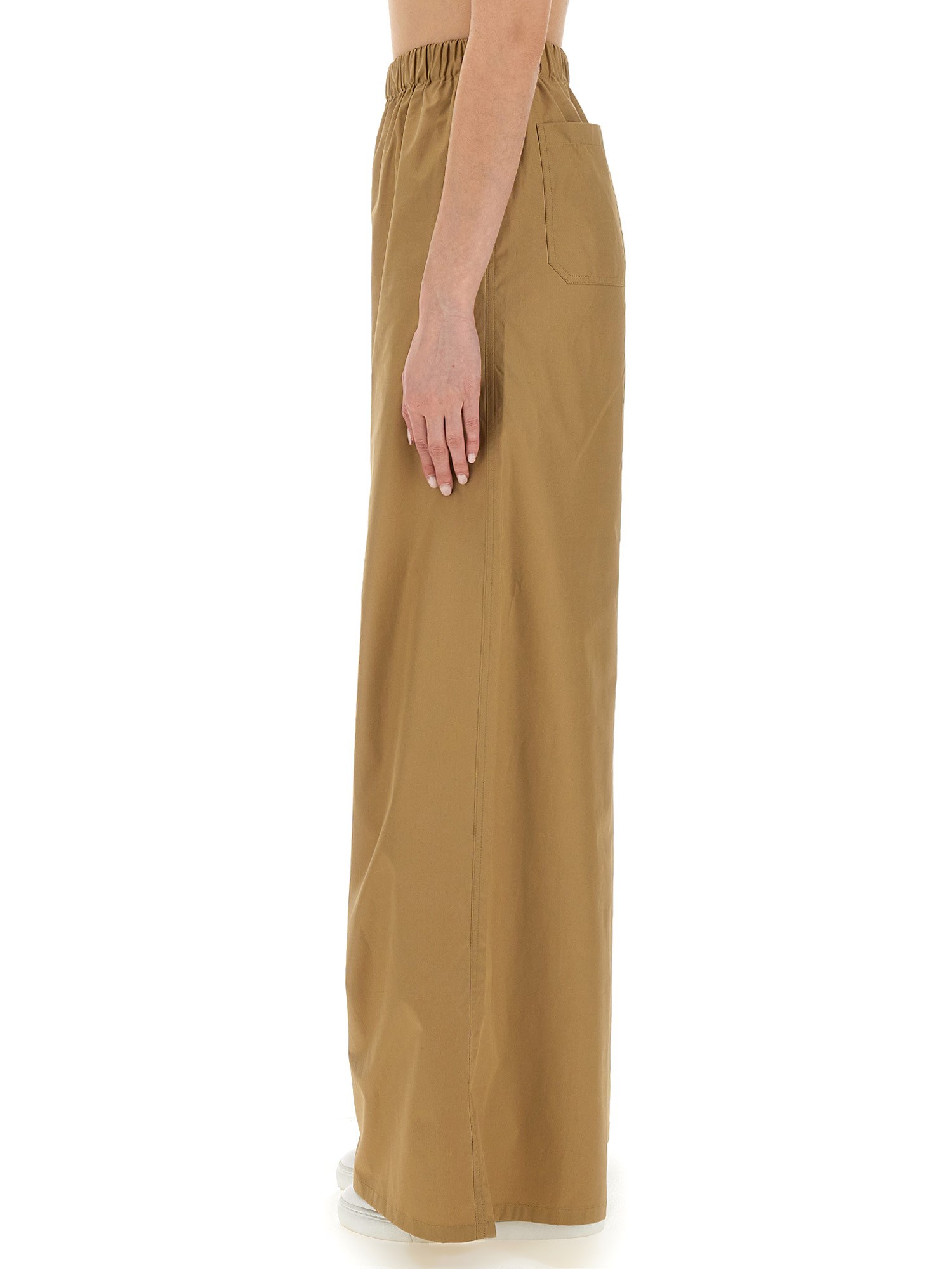 Max Mara Cotton Wide Leg Pants - Shop Now!