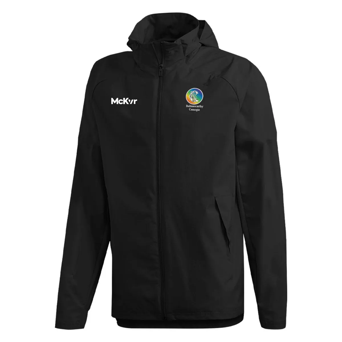 Mc Keever Ballinascarthy Camogie Core 22 Rain Jacket - Youth - Black