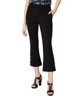 Michael Kors Womens Snap Up Casual Trouser Pants