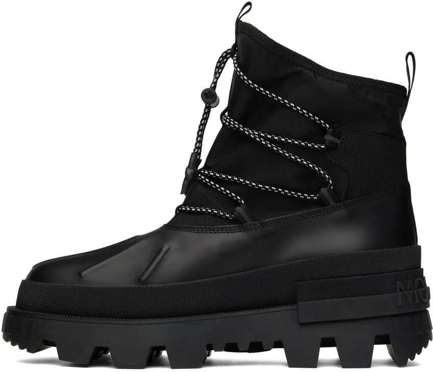 Moncler Black Mallard Boots