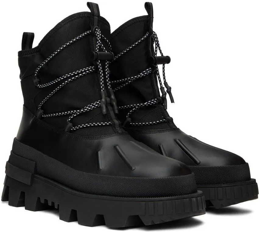 Moncler Black Mallard Boots