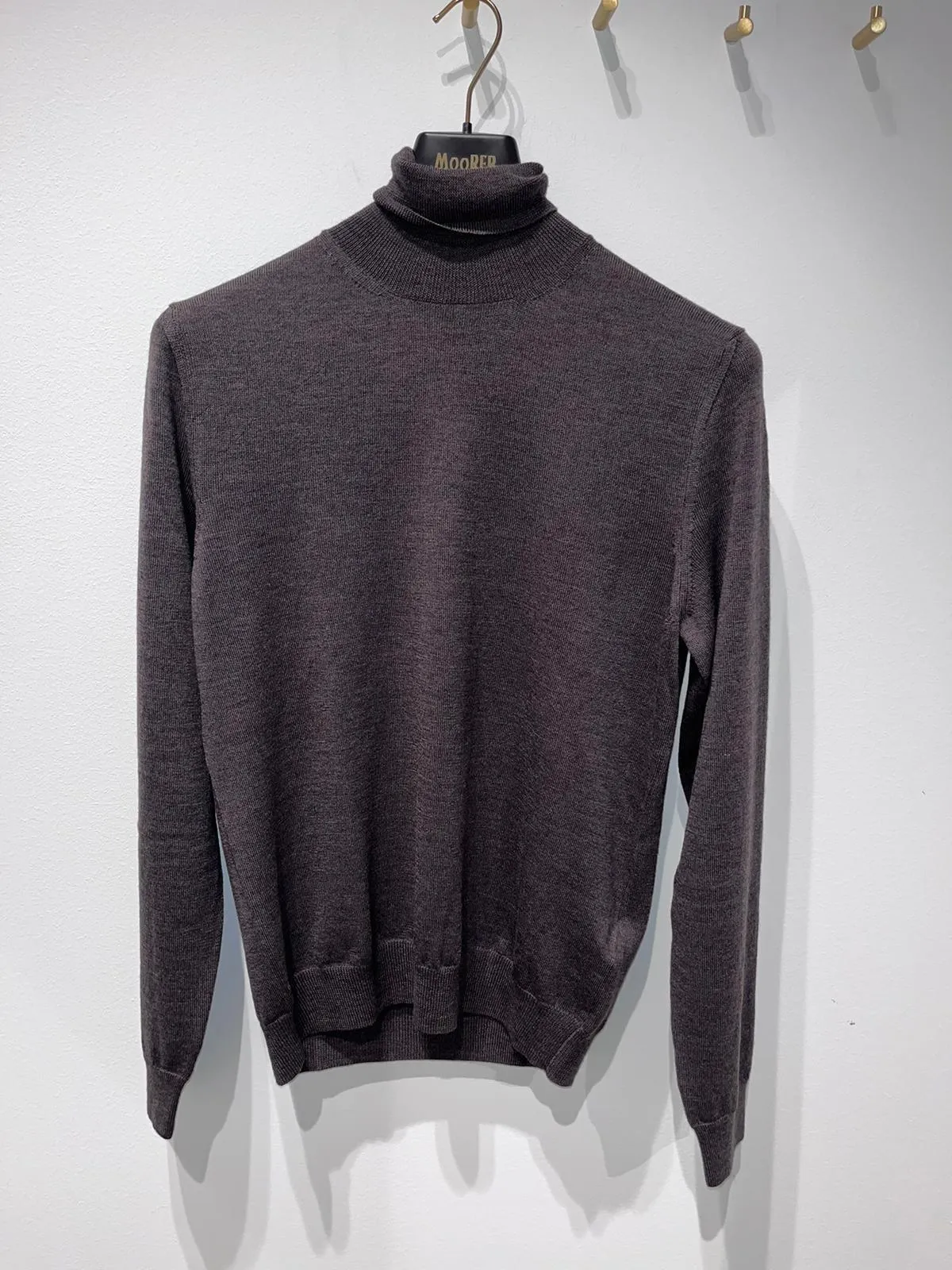 moorer wool plain sweaters outlet