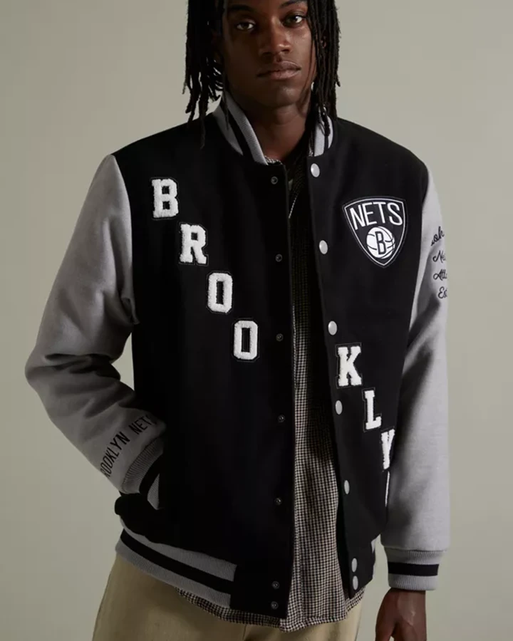 NBA Brooklyn Nets Varsity Jacket - William Jacket