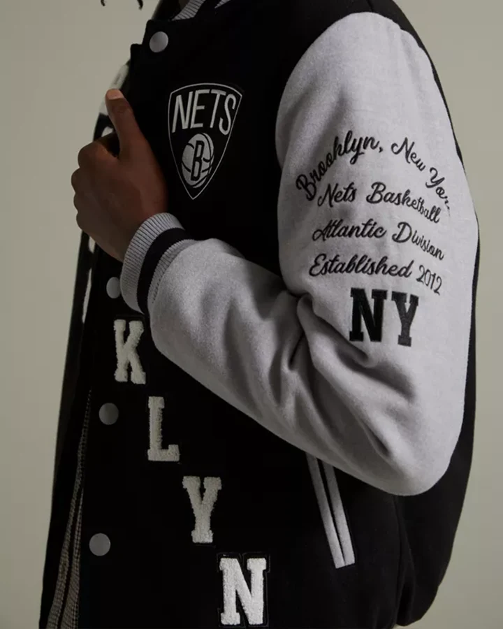 NBA Brooklyn Nets Varsity Jacket - William Jacket