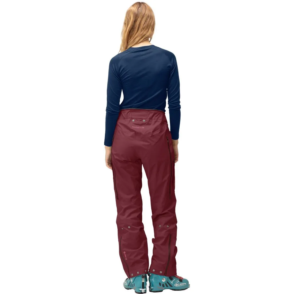 Norrona - Lyngen Gore-Tex Pro Hardshell Pants Women tawny port