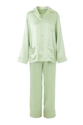 Olivia Von Halle Yves Silk Satin Pajamas