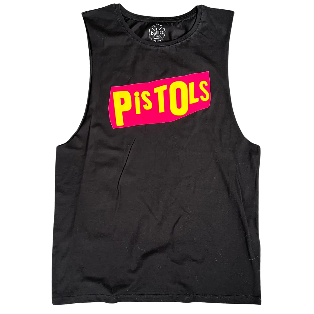 Pistols Muscle Tank - Black