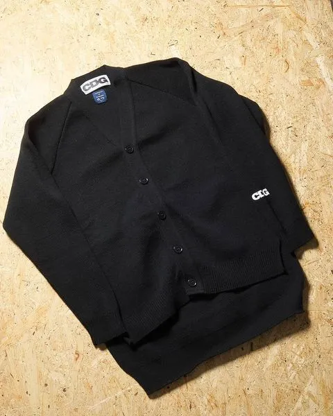 Plain Logo Designers Sweaters by COMME des GARCONS