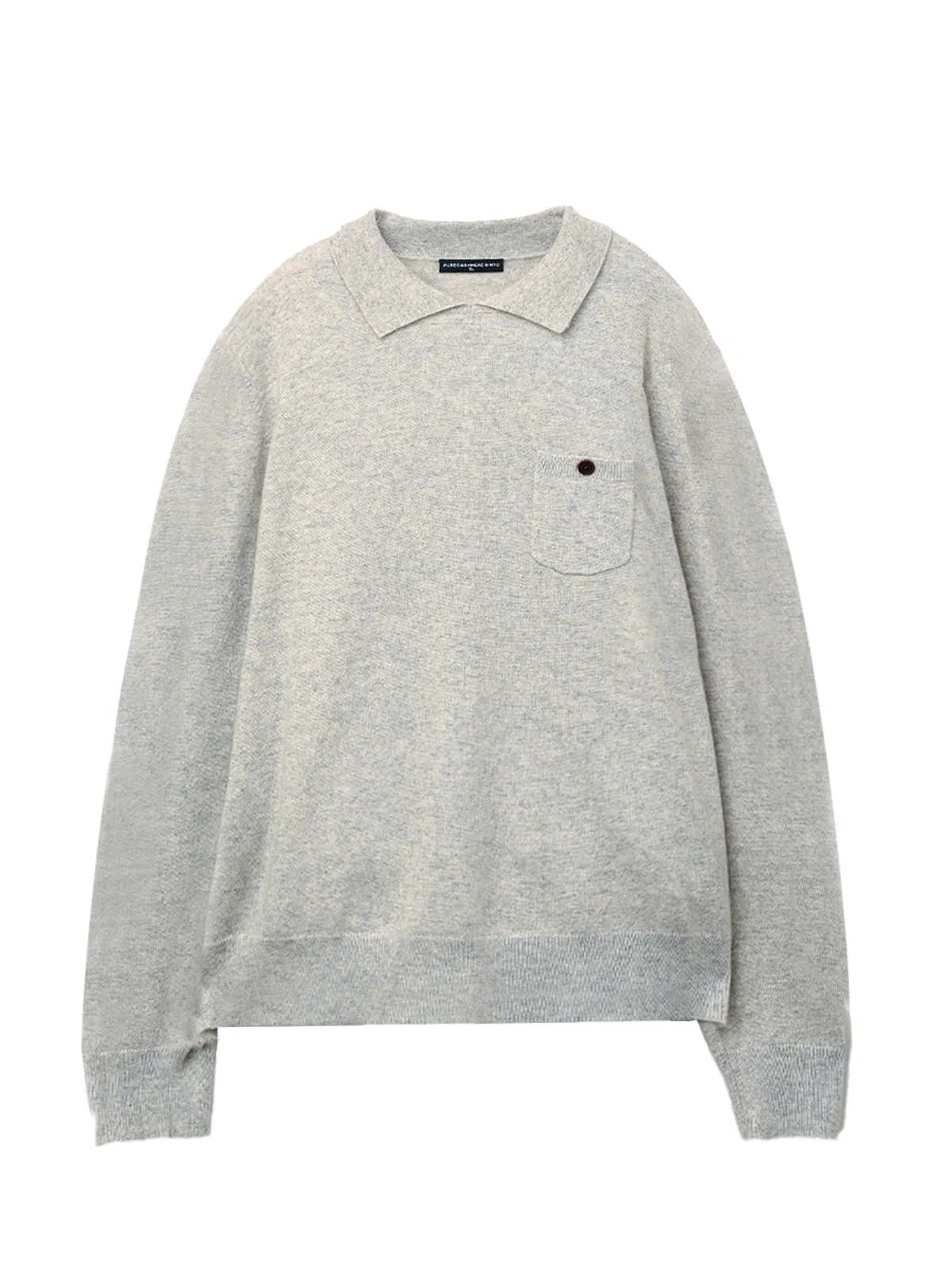 Polo Sweater - Grey