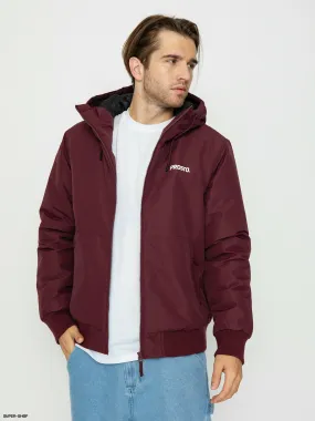 Prosto Gegito Bomber Jacket (burgundy)