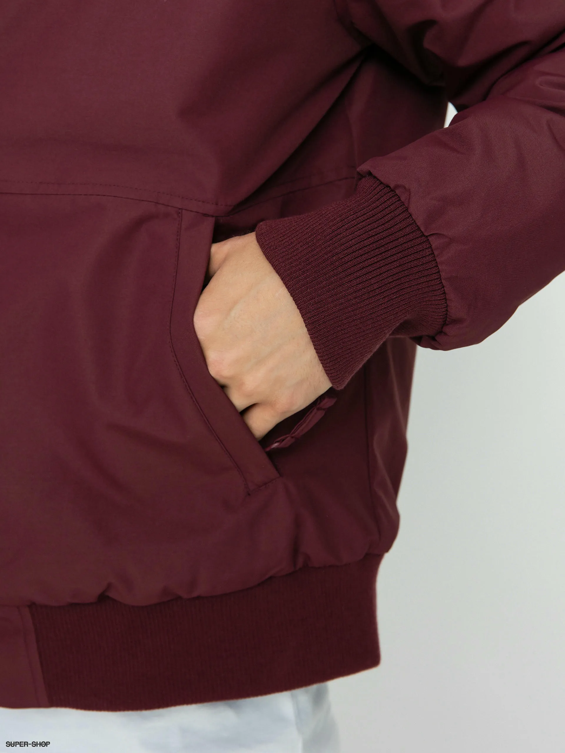 Prosto Gegito Bomber Jacket (burgundy)