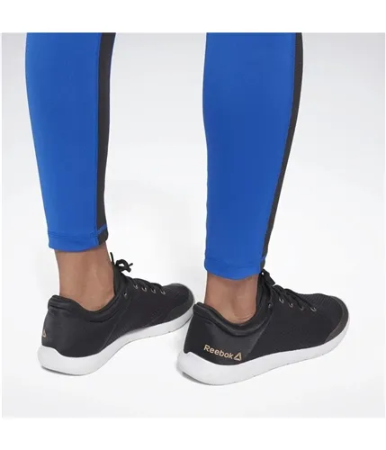 Reebok Womens Highrise Mesh Compression Athletic Pants