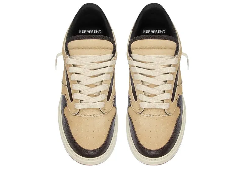 Represent Men's Reptor Low Sneaker Coffee/Wheat