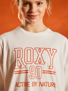 Roxy Oversized Tee - Essential Energy Collection