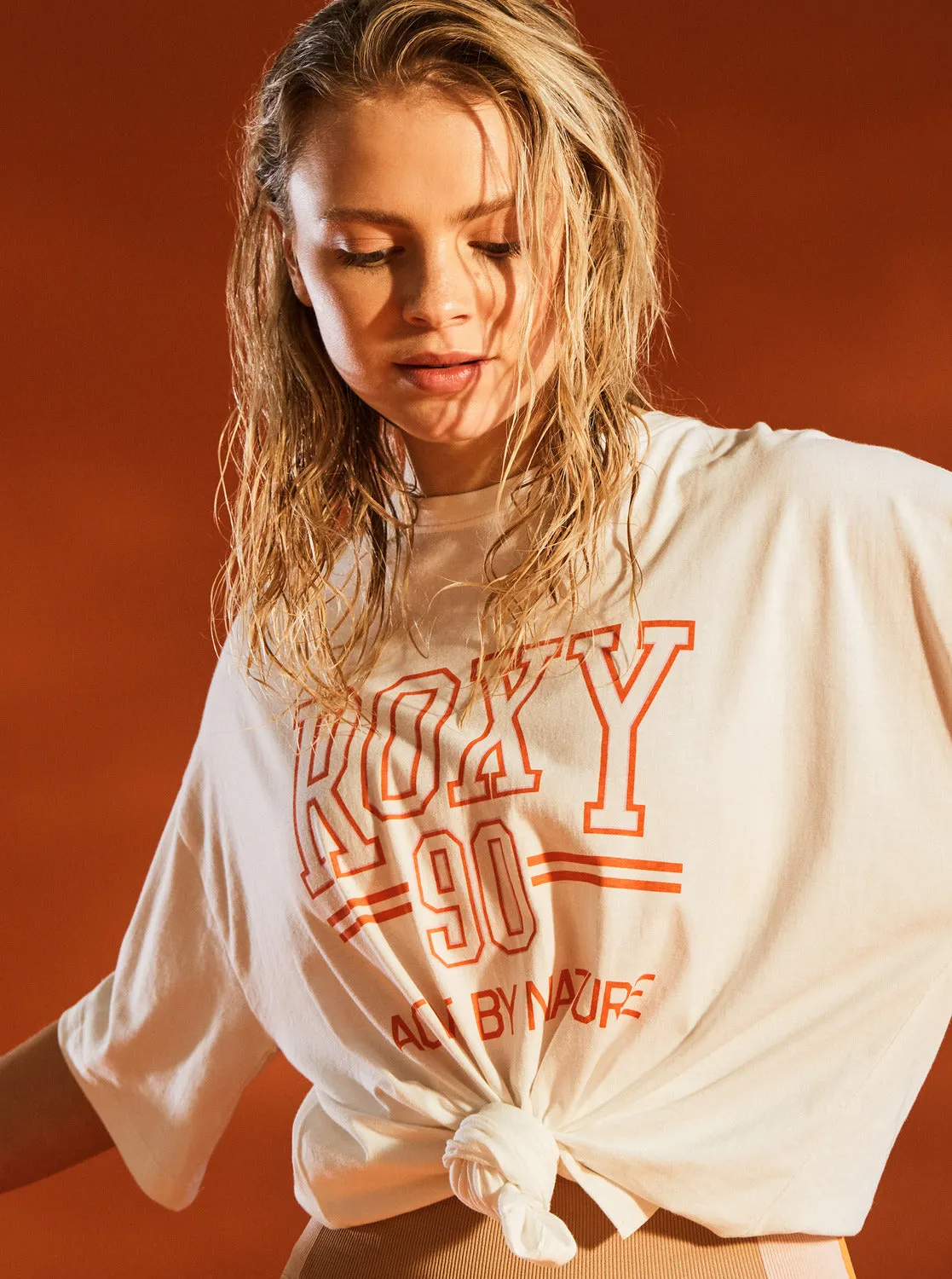 Roxy Oversized Tee - Essential Energy Collection