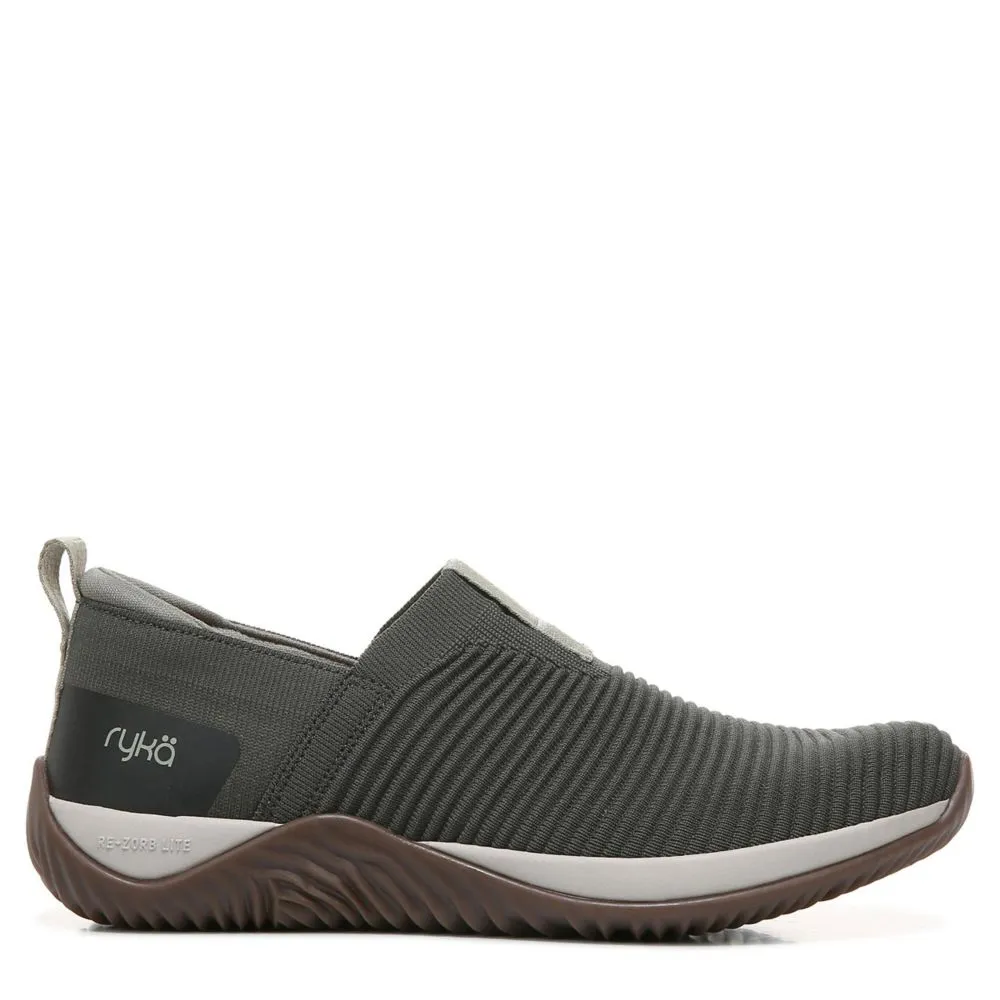 RYKA  WOMENS ECHO KNIT SLIP ON SNEAKER