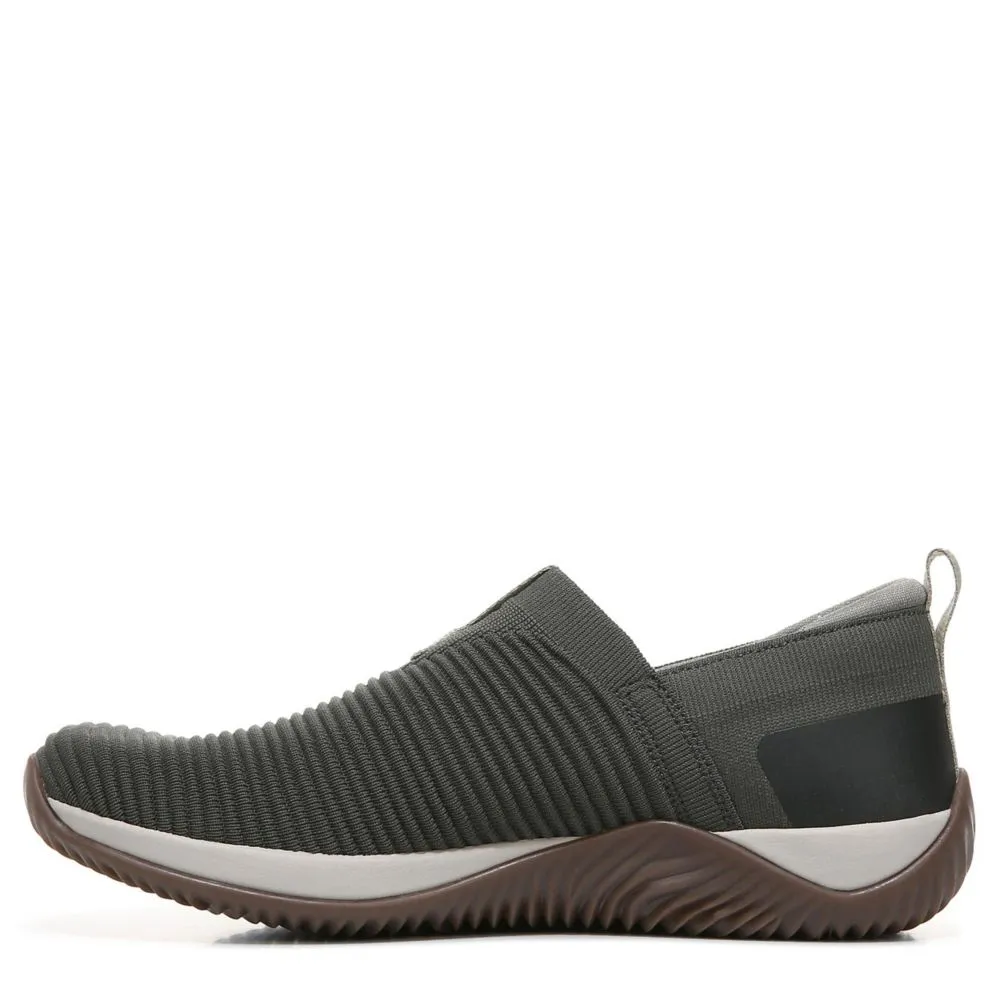 RYKA  WOMENS ECHO KNIT SLIP ON SNEAKER