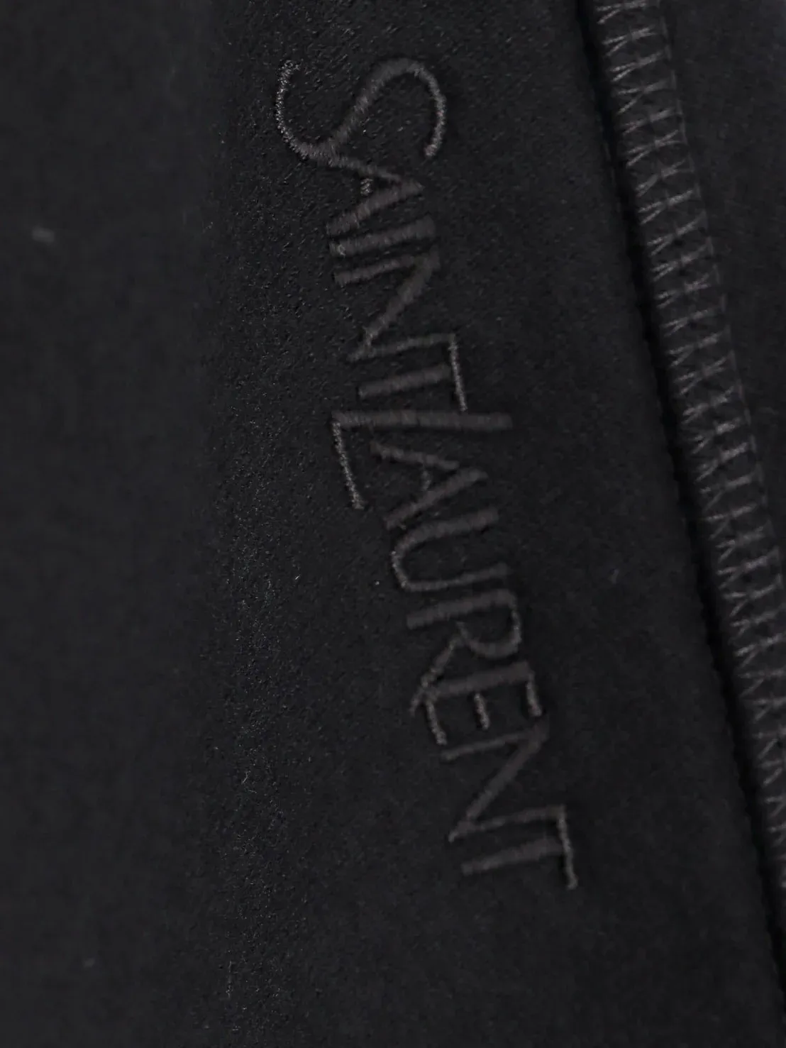 Saint Laurent | Crew Neck Long Sleeves | Unisex Blended Fabrics | Street Style