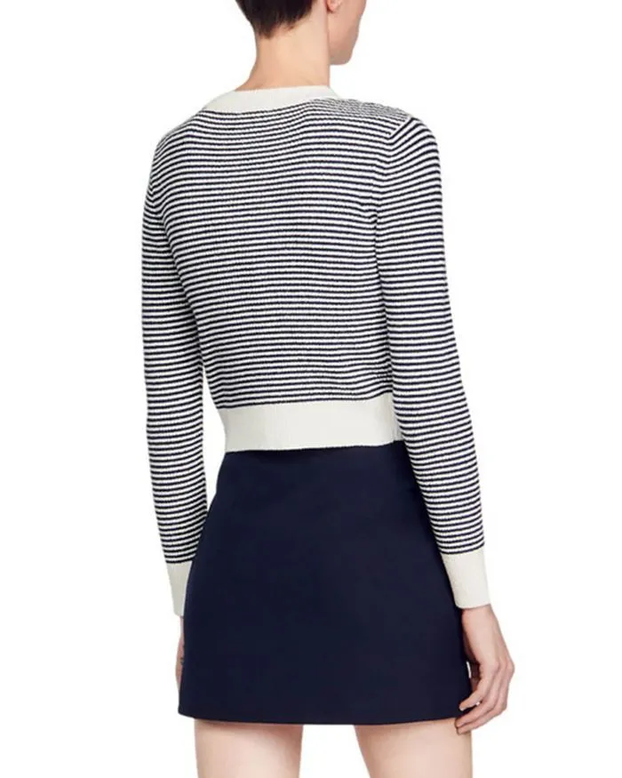 Sandro Stripes Long Sleeves - Casual Style Rib Street