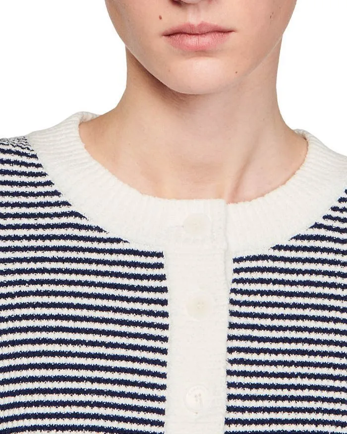 Sandro Stripes Long Sleeves - Casual Style Rib Street