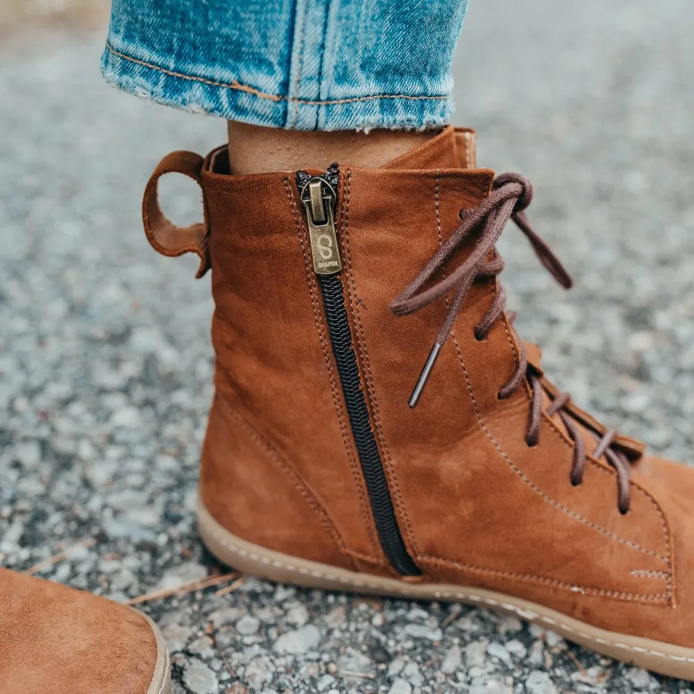 Shapen Cozy Wool Lined Zip Up Boot