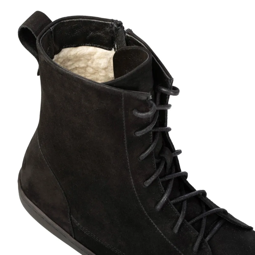 Shapen Cozy Wool Lined Zip Up Boot