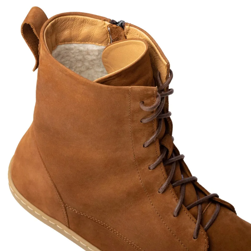 Shapen Cozy Wool Lined Zip Up Boot