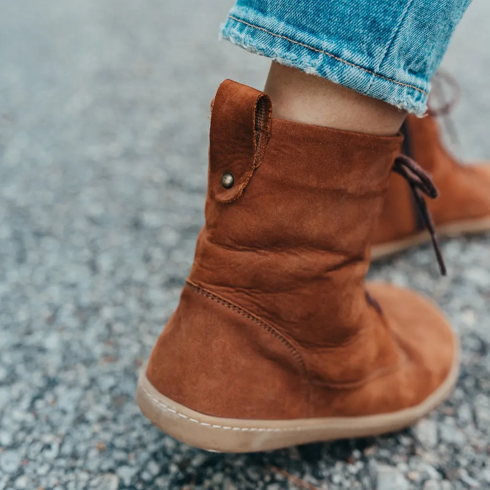 Shapen Cozy Wool Lined Zip Up Boot