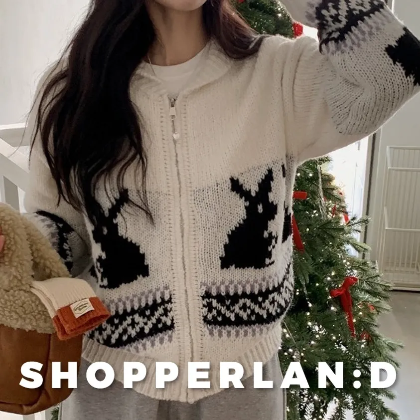 SHOPPERLAND | Wool Nylon Street Style Long Sleeves