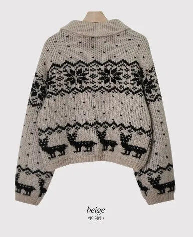 Shopperland - Casual Style Street Style Long Sleeves with Animal Patterns