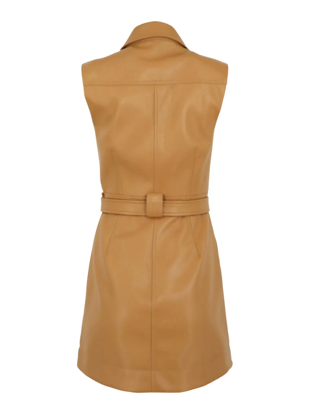 Simkhai Pax Belted Minidress Hickory.