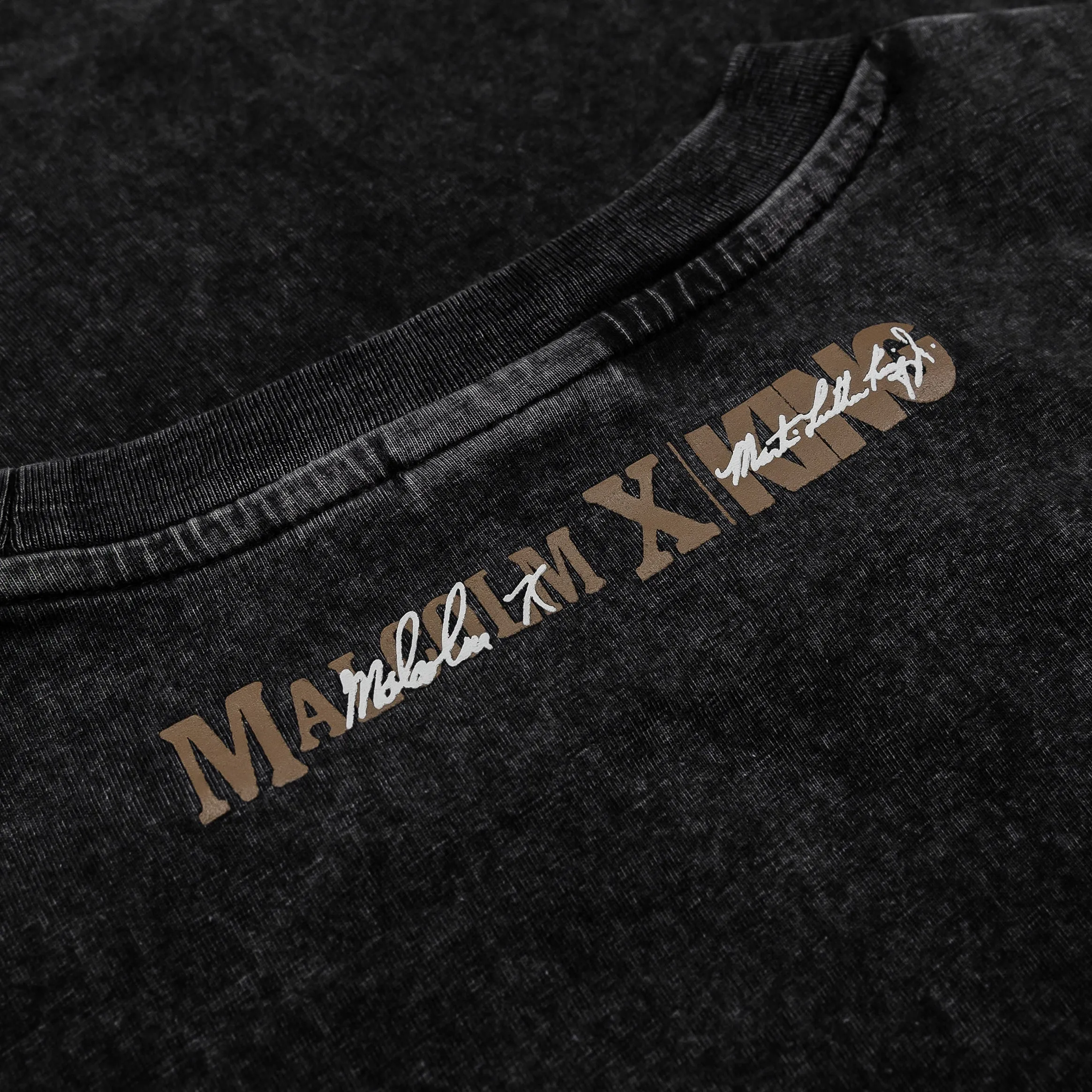 SP x Malcolm X MLK Icons Black Shirt