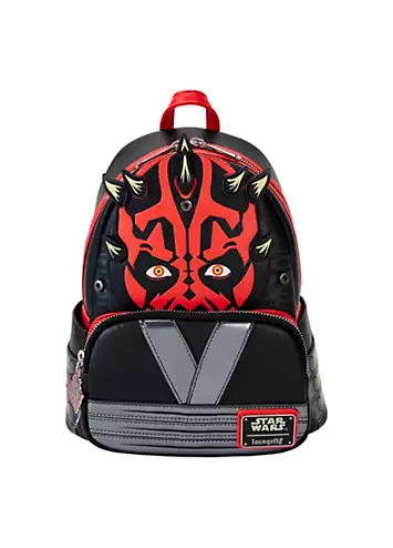 Star Wars Phantom Menace 25th Darth Maul Detachable Hood Cosplay Mini Backpack by Loungefly | Look Again