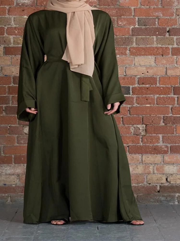 Stylish Muslim Dress Women Abaya Casual