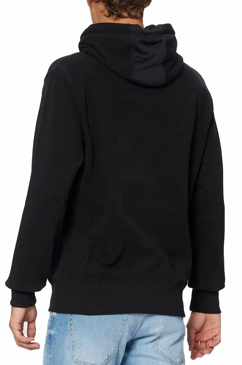 Superdry Varsity Arch Hooded Sweatshirts Black