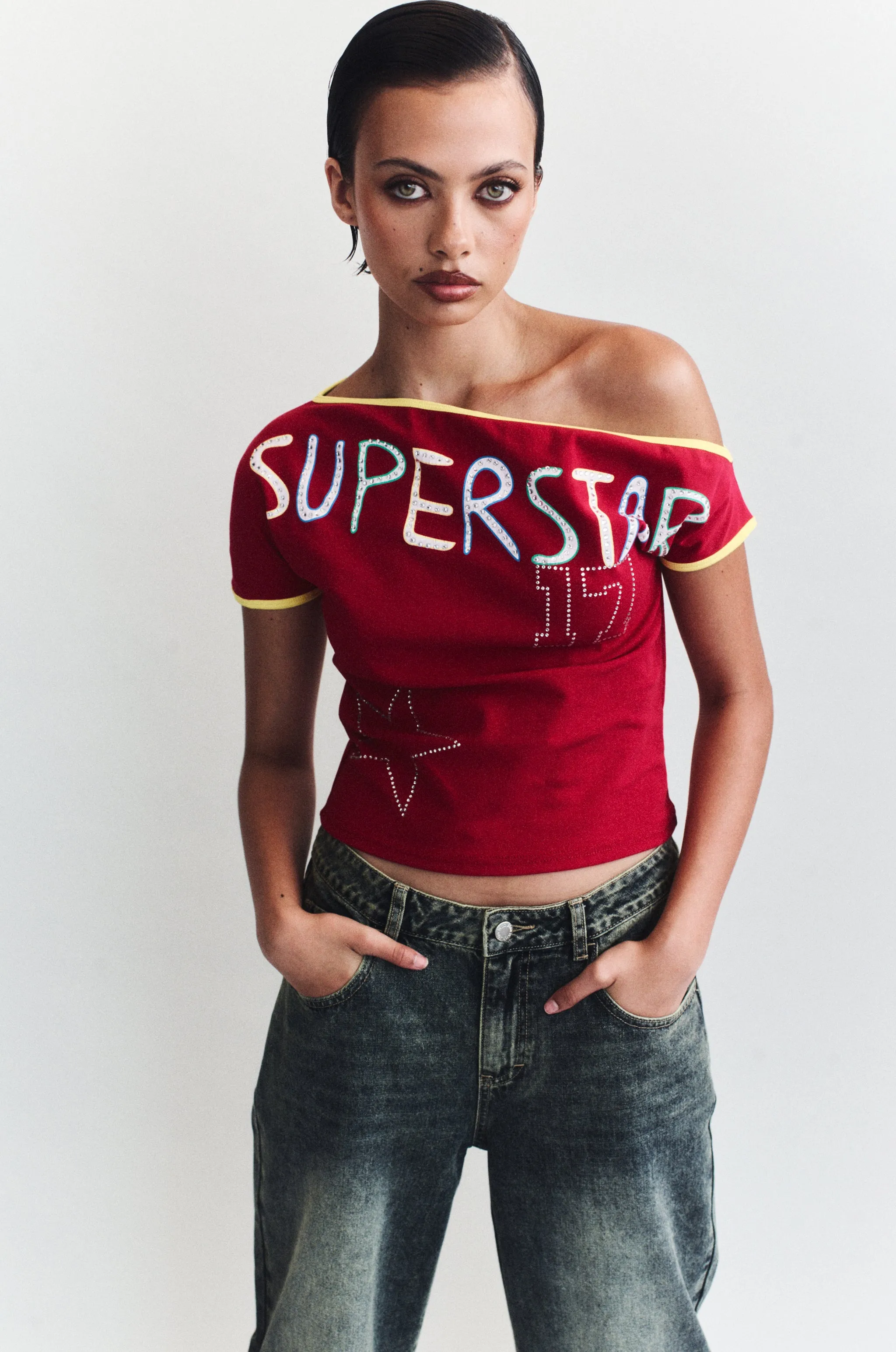 Superstar Seven T-Shirt | Red