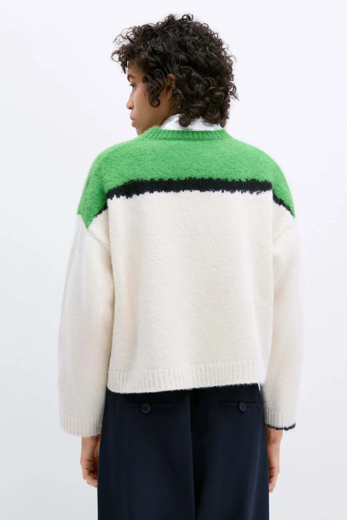 Suri Alpaca Sweater - Bright Green