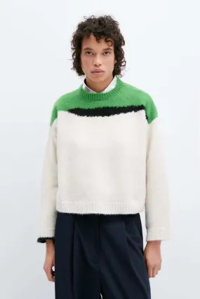 Suri Alpaca Sweater - Bright Green