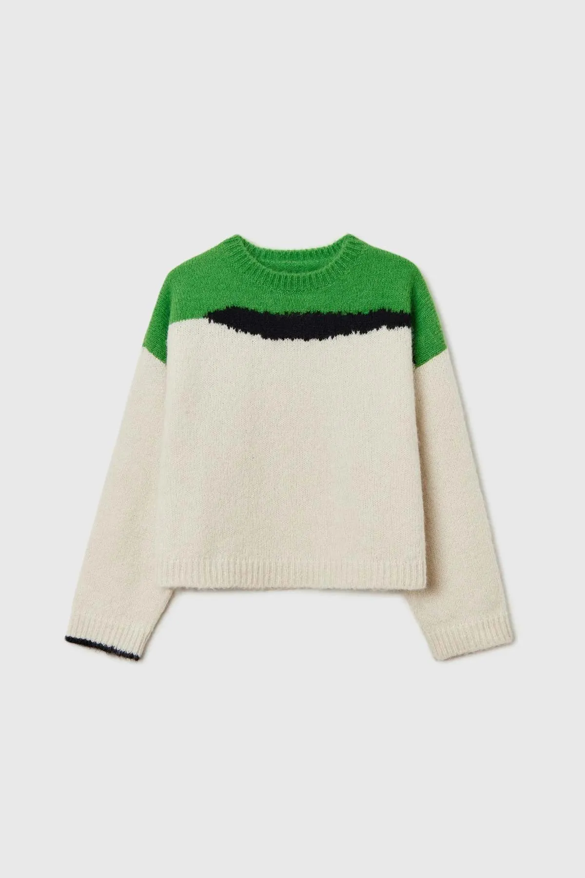 Suri Alpaca Sweater - Bright Green