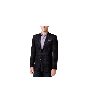 Tallia Mens Sport Coat Two Button Blazer Jacket