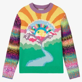 Teen Multicolour Knit Sweater