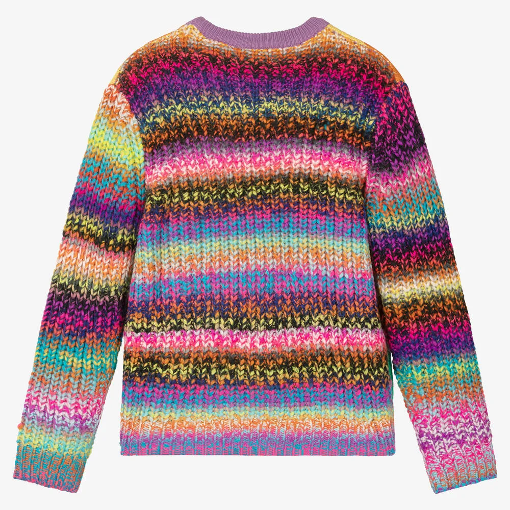 Teen Multicolour Knit Sweater