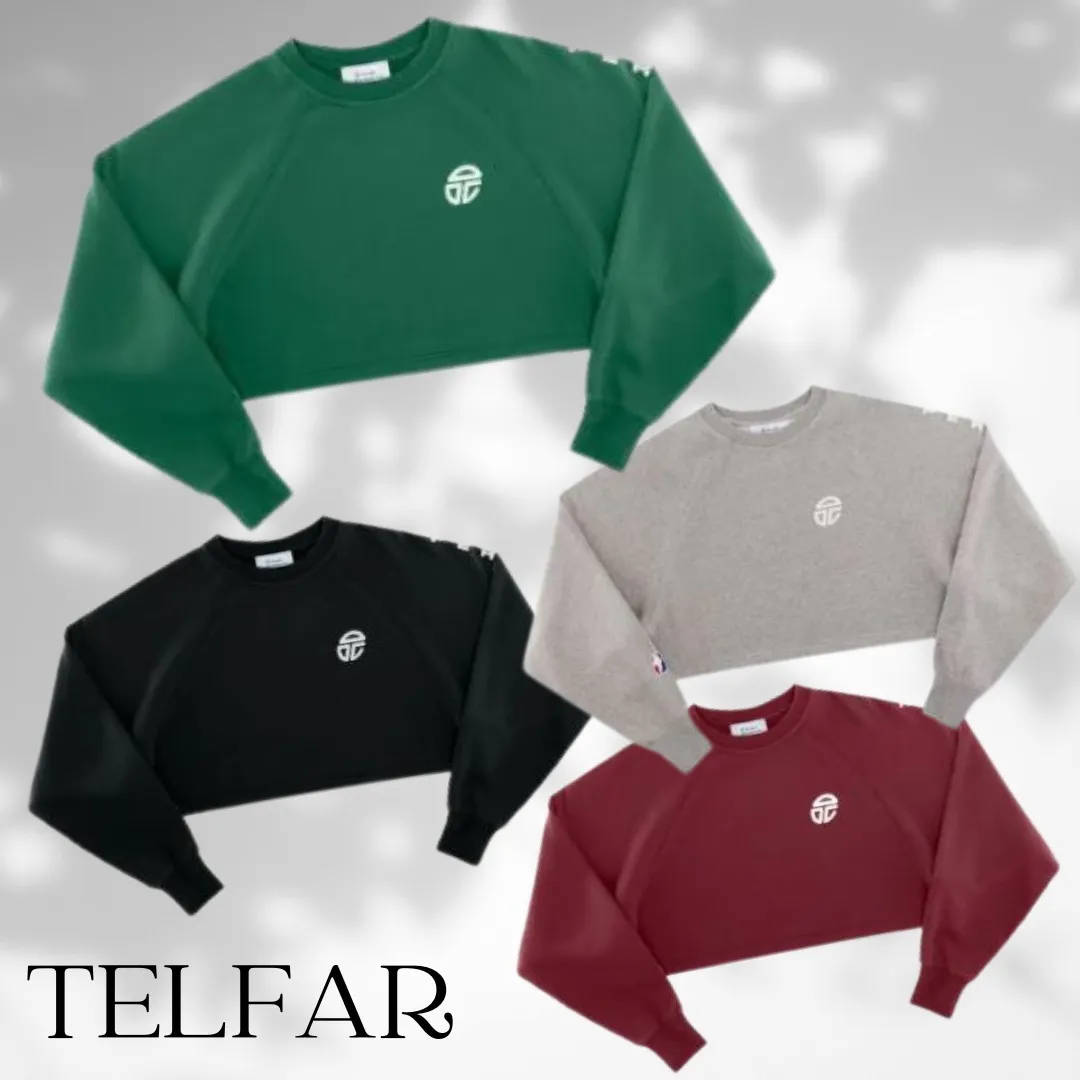 Telfar unisex crew neck sweatshirt - street style, long sleeves, plain design