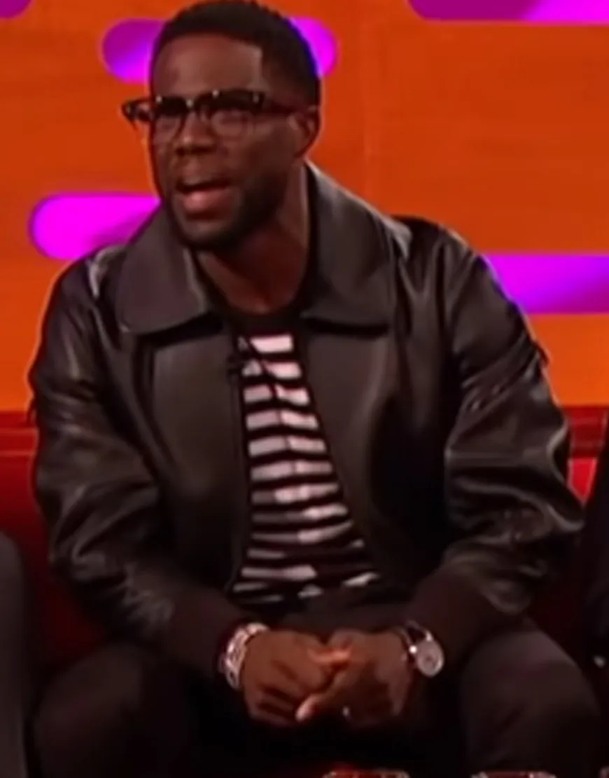 The Graham Norton Show Kevin Hart Black Jacket | Kevin Bomber Jacket