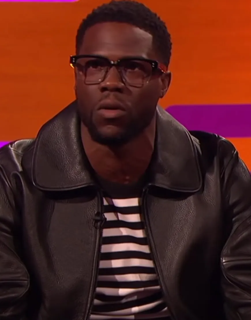 The Graham Norton Show Kevin Hart Black Jacket | Kevin Bomber Jacket