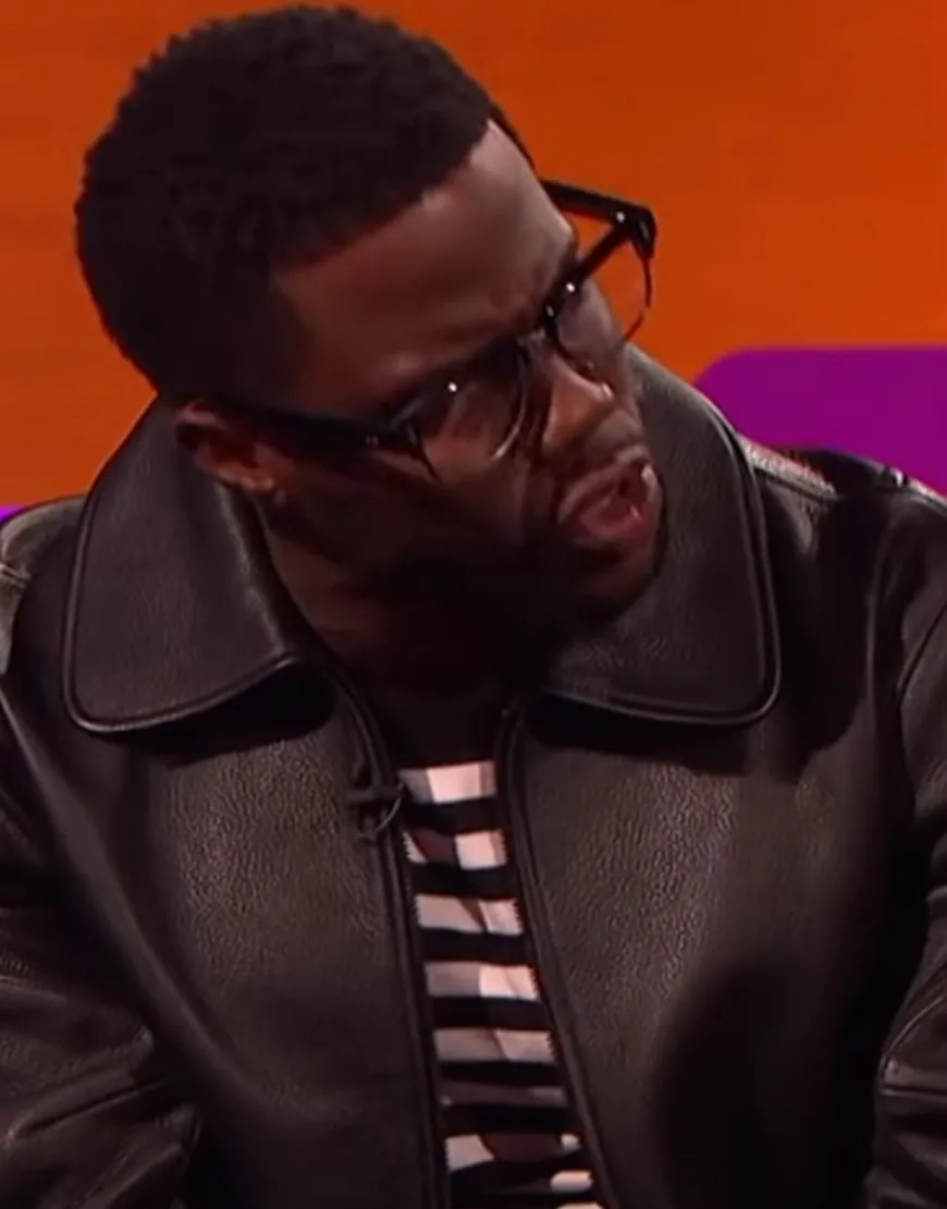 The Graham Norton Show Kevin Hart Black Jacket | Kevin Bomber Jacket