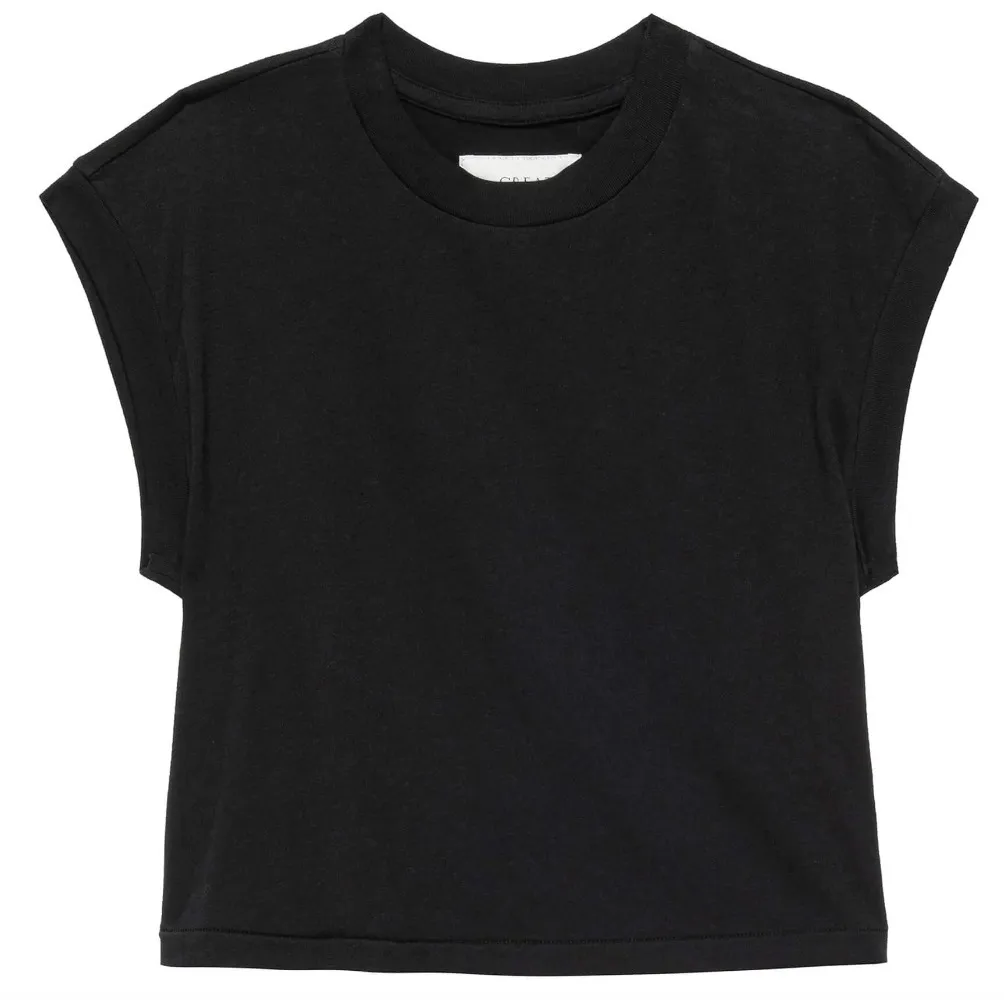 the great crew neck unisex sleeveless street style plain cotton